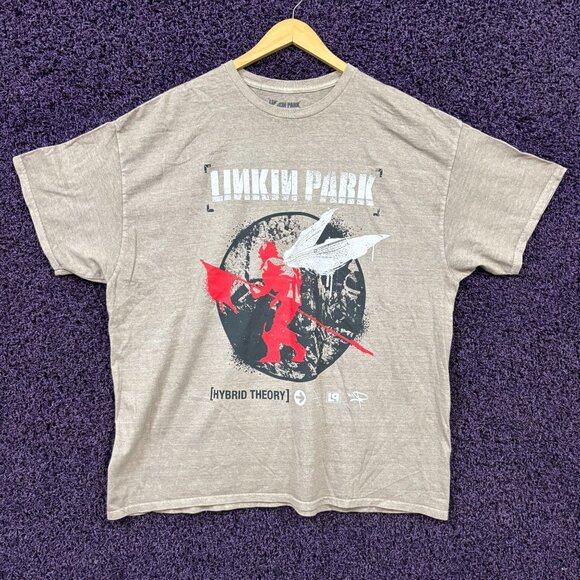 Linkin Park The Hybrid Theory Album NuMetal Band T-Shirt XXL - Picture 1 of 4